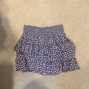 Pleated aerie skirt